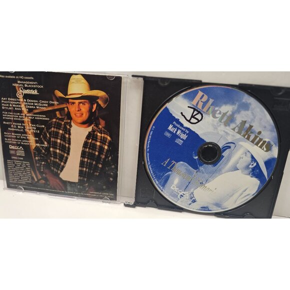 Rhett Akins A Thousand Memories CD Country Music Album Decca Records 1995 - Picture 2 of 5